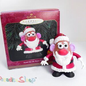 *Hallmark Keepsake Ornament* - Vintage Santa Mr. Potato Head - 1999 Collectible